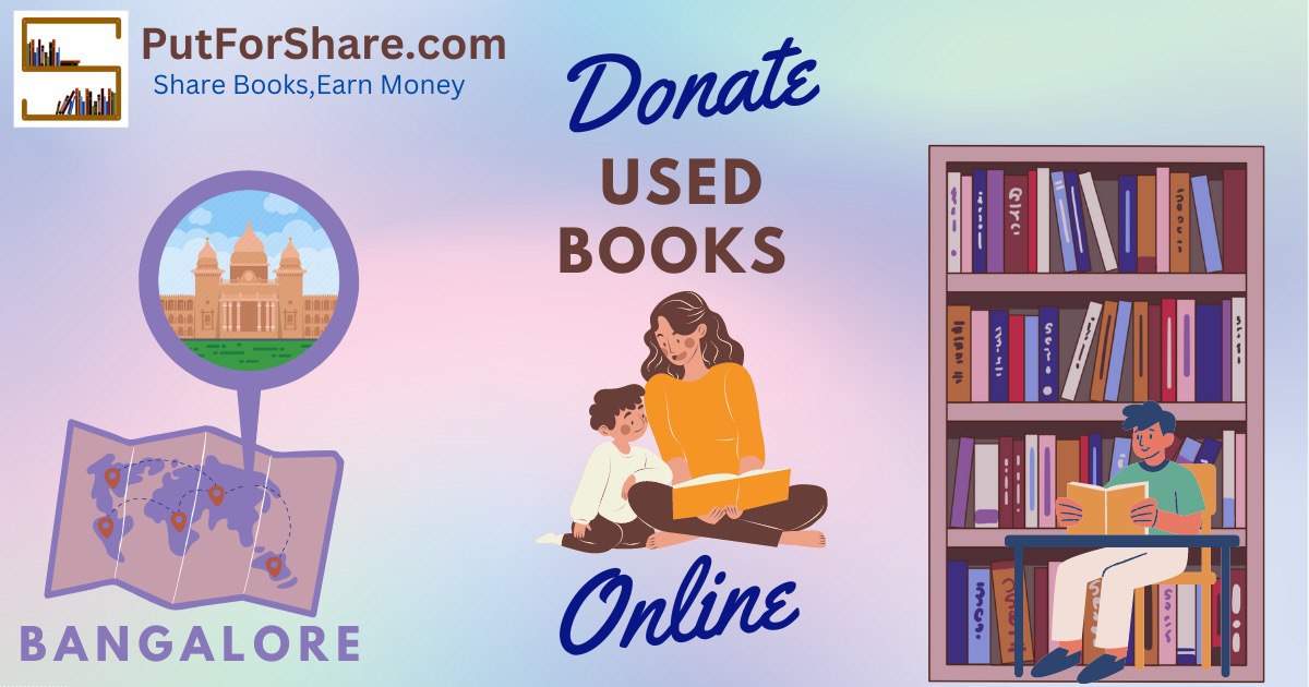 Donate used books online