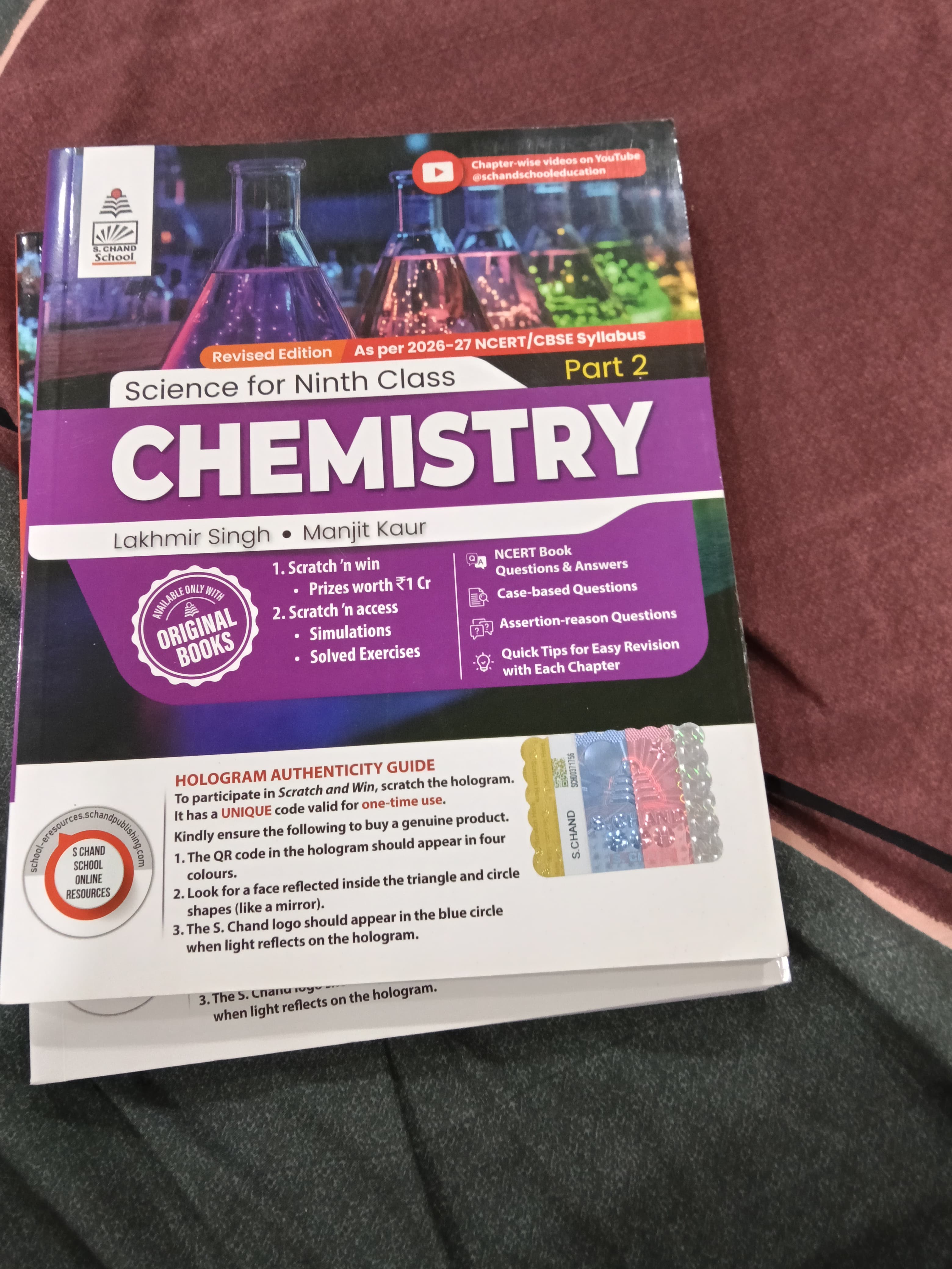 Science for class ninth chemistry lakhmir singh and manjit kaur