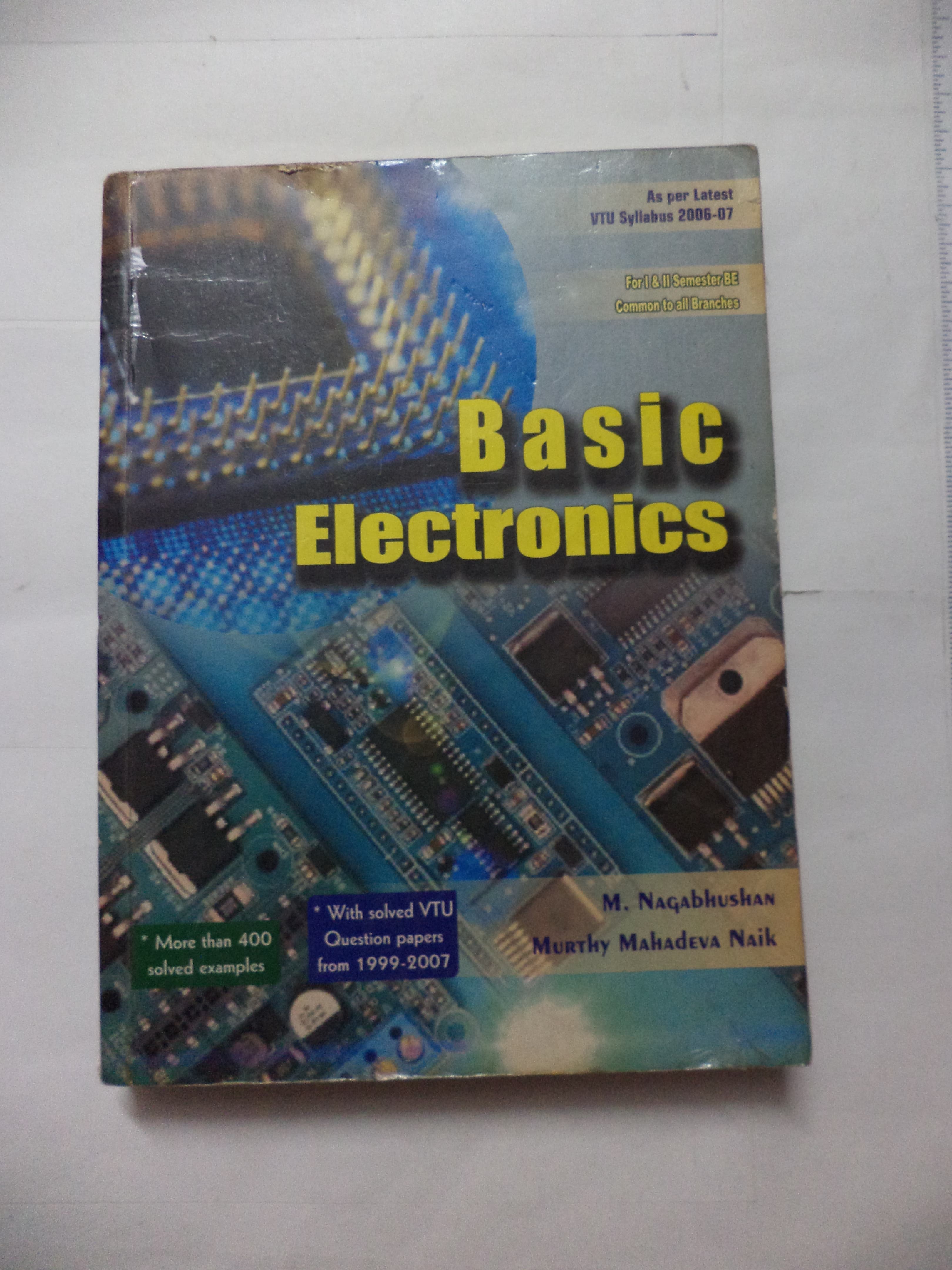 Basic electronics for 1 and 2 semester