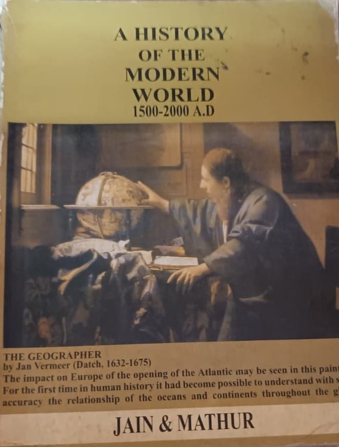 A history of Modern world 1500-2000 A.D