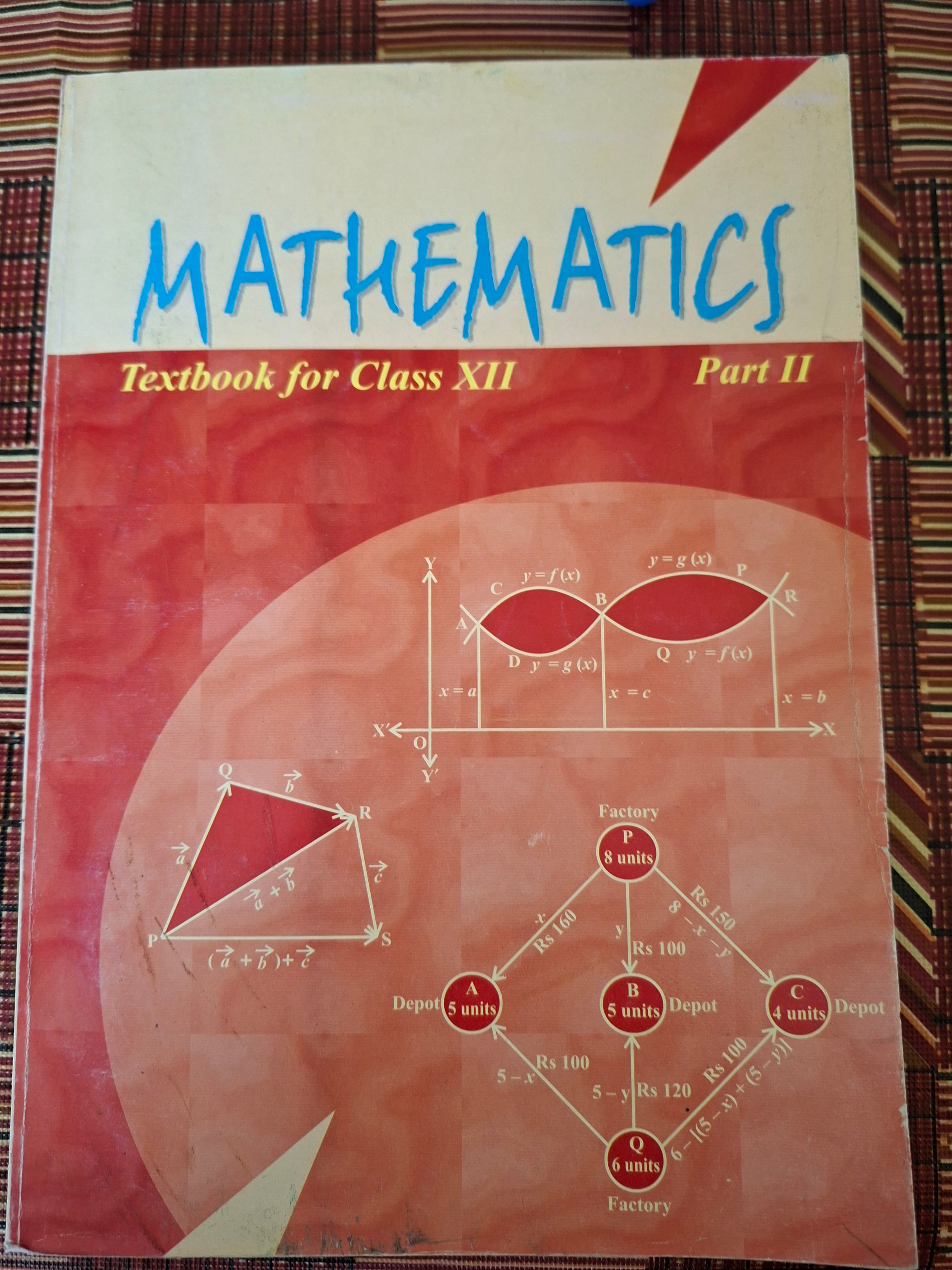 Mathematics Textbook for Class 12 Part - 2 - 12080